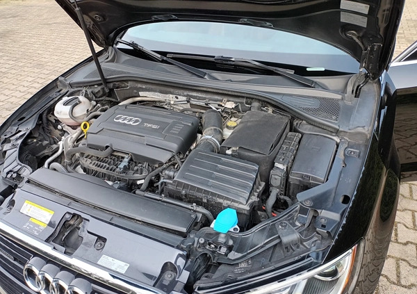 Audi A3 cena 74900 przebieg: 84046, rok produkcji 2017 z Piaski małe 172